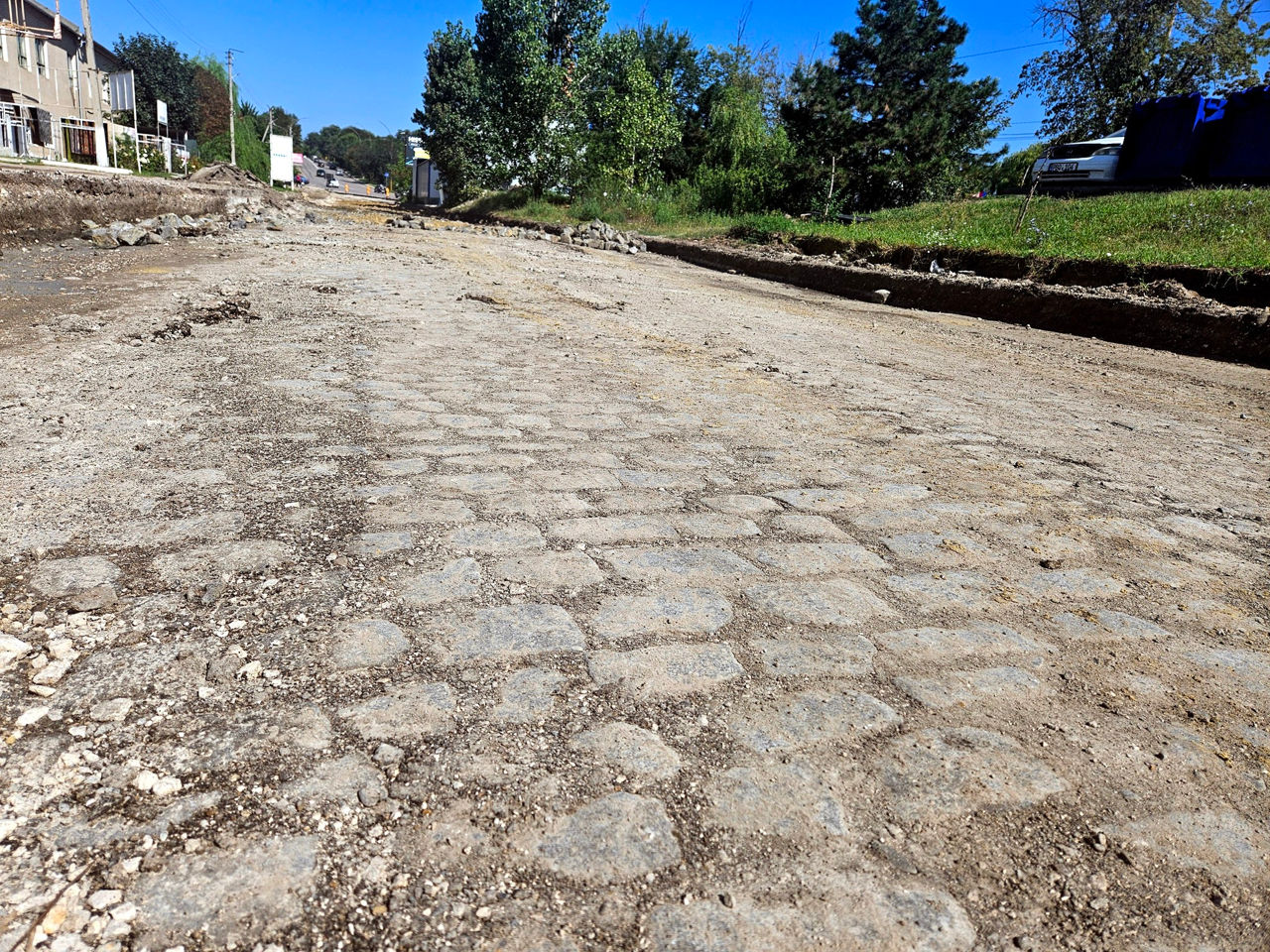 Un pavaj vechi a fost descoperit la Ungheni.