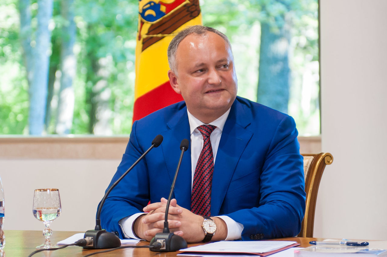 Президент Республики Молдова Игорь Додон.
