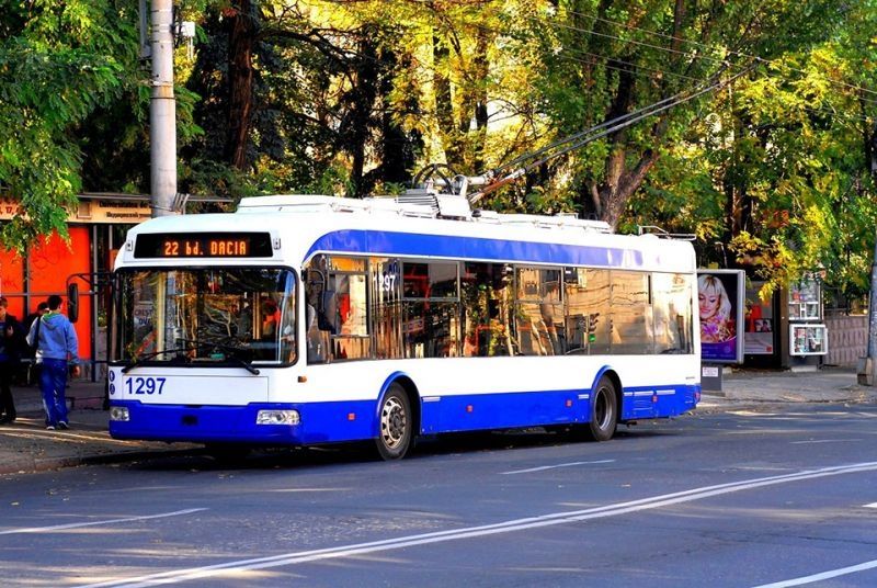 Pe parcursul nopții, troleibuzele de pe linia nr. 22 vor circula pe traseu modificat.