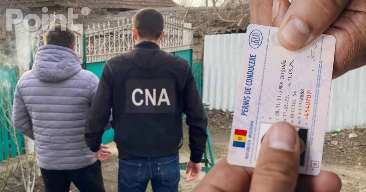 Doi bărbați, reținuți la Orhei pentru vânzarea ilegală a permiselor de conducere contra 2.000 de euro.