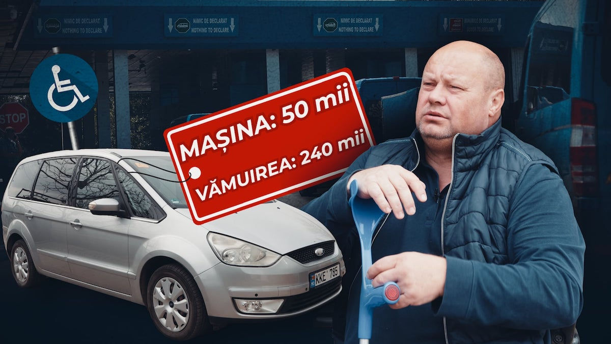 Serviciul Vamal i-a anulat datoria unui bărbat cu dizabilități.