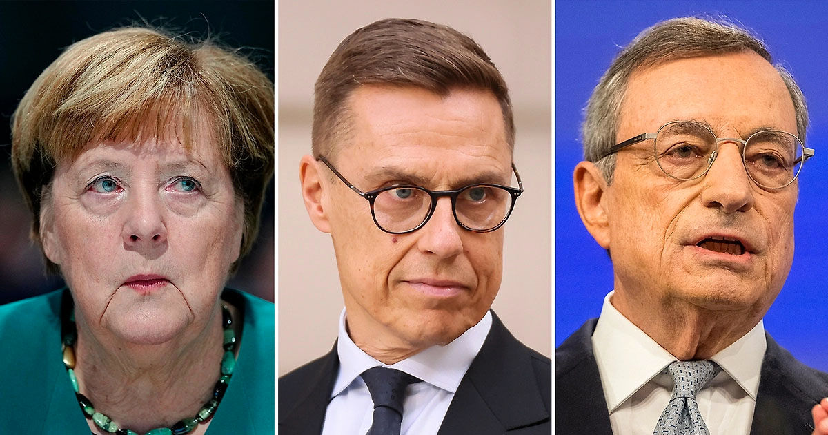 Surse: Merkel, Stubb și Draghi sunt luați în considerare pentru rolul de negociatori cu Rusia.