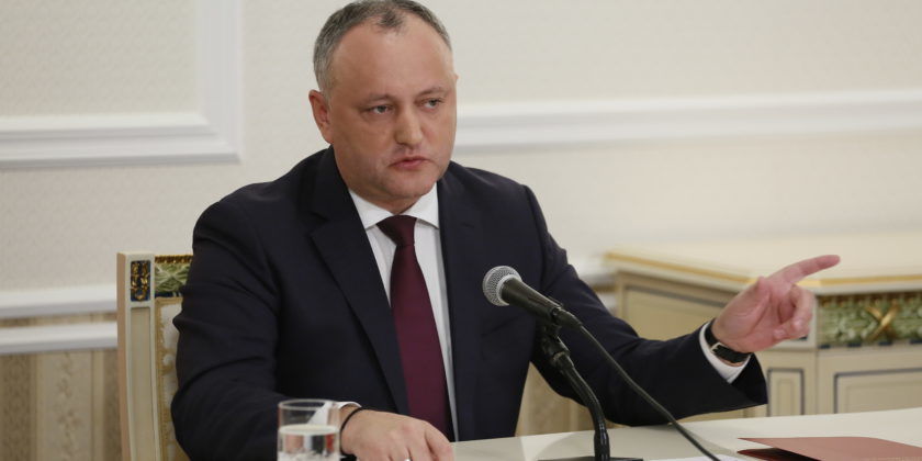 Demisia președintelui Curții Constituționale, motiv de bucurie pentru Igor Dodon.