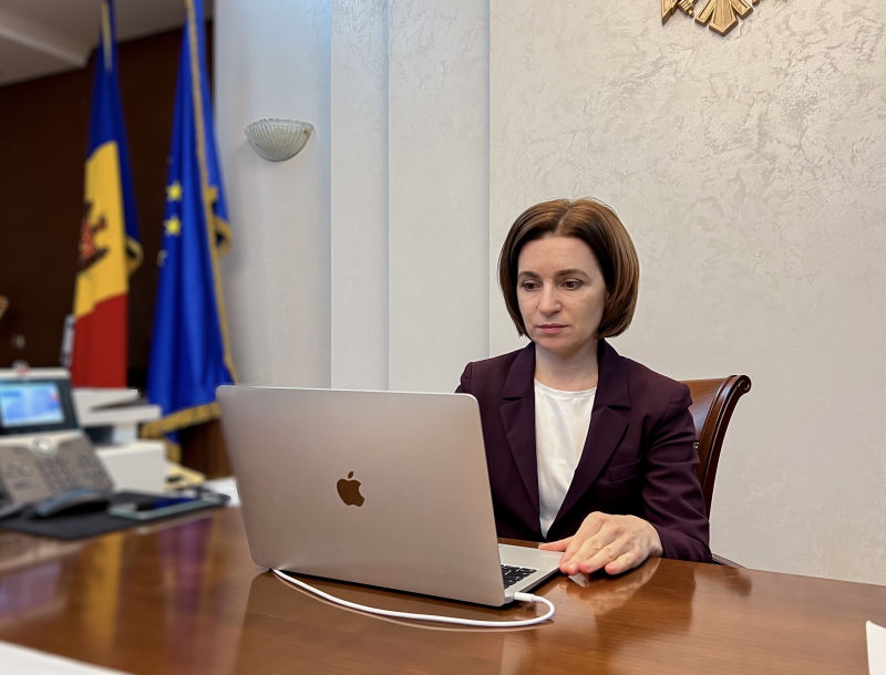 Майя Санду побеседовала с гражданами Молдовы, проживающими в США.