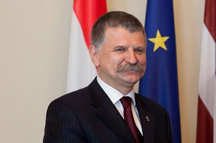 Председатель Национального собрания Венгрии Ласло Кёвер.