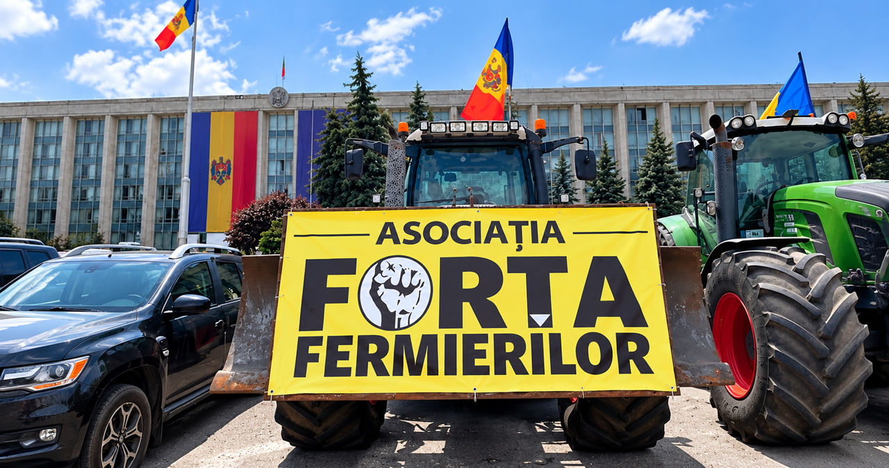 Fermierii din Moldova sunt gata să reia protestele cu tehnică agricolă.