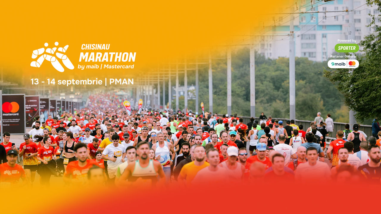 Партнёры создающие дух Chisinau Marathon by maib | Mastercard 2025.