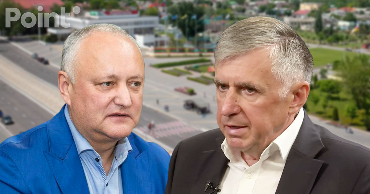 Sturza: Dodon ar putea face din datoria Transnistriei povara Moldovei.