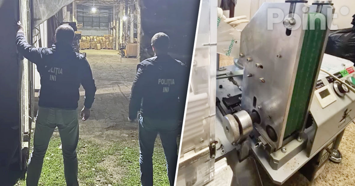 Poliția a stopat activitatea unei fabrici ilegale de producere a țigărilor.