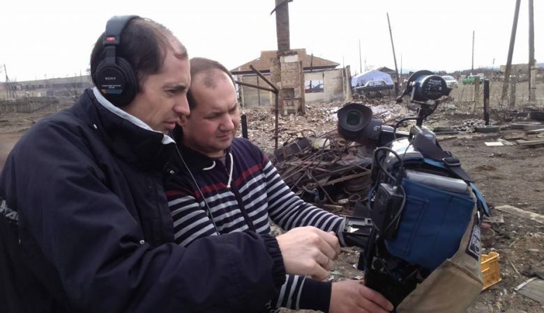 Корреспондент программы «Время» на Первом канале Михаил Акинченко.