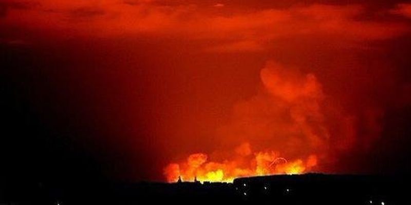 Площадь возгорания составила примерно 300 на 300 метров. Фото: telegraf.com.ua