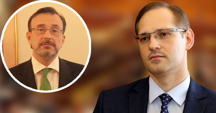 Новый спецпредставитель Украины Юрий Клименко встретился с Виталием Игнатьевым.