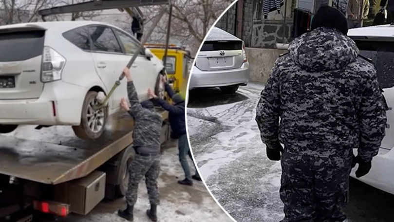 Задержаны пять человек за контрабанду автомобилей, угнанных в ЕС.