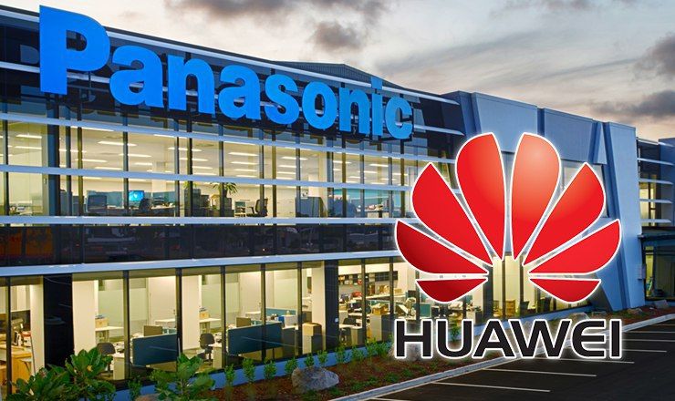 Panasonic объявила о приостановке всех торговых операций с Huawei.