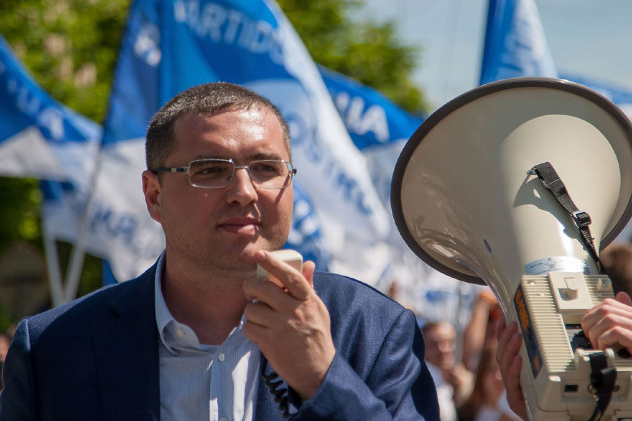 Лидер «Нашей партии» Ренато Усатый.