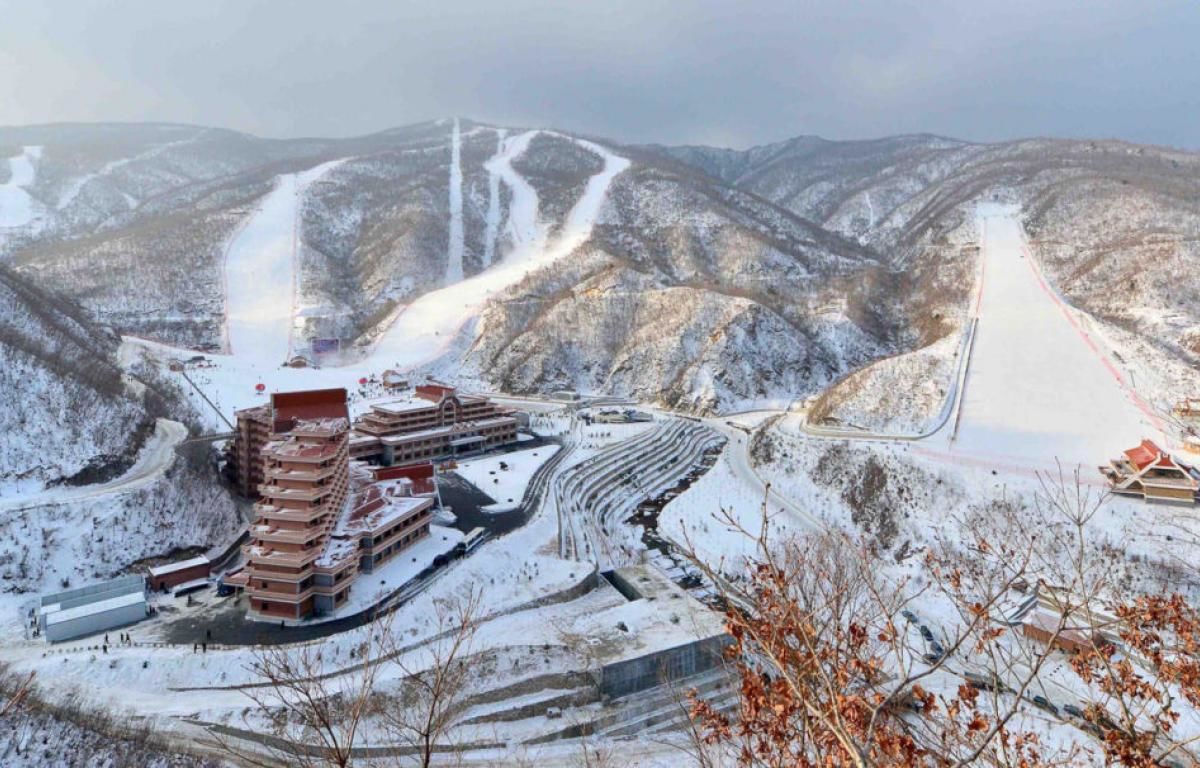 Stațiunea de lux din Coreea de Nord, considerată comoara elvețiană. Foto: digi24.ro