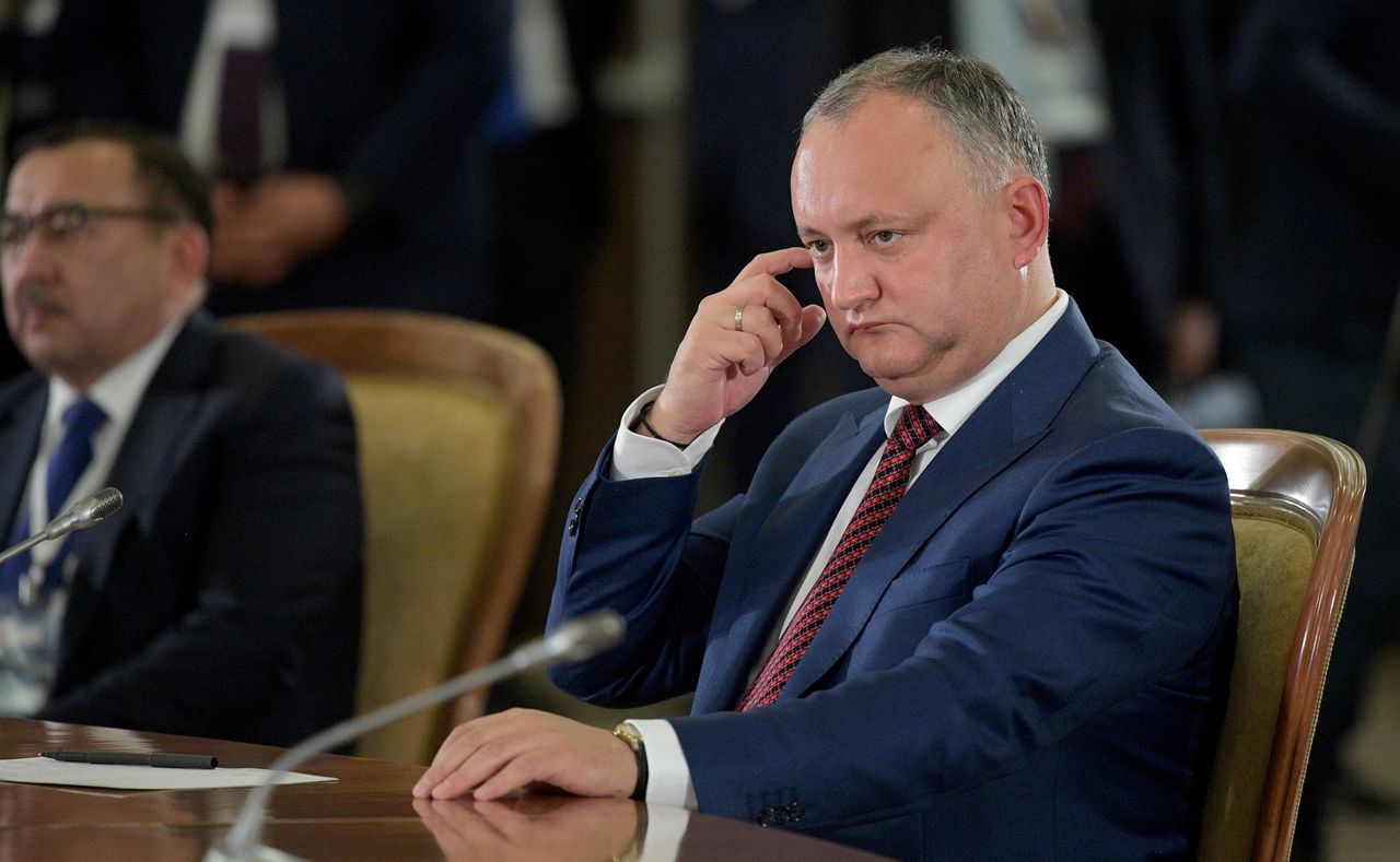 Президент Республики Молдова Игорь Додон. Фото: rt.com