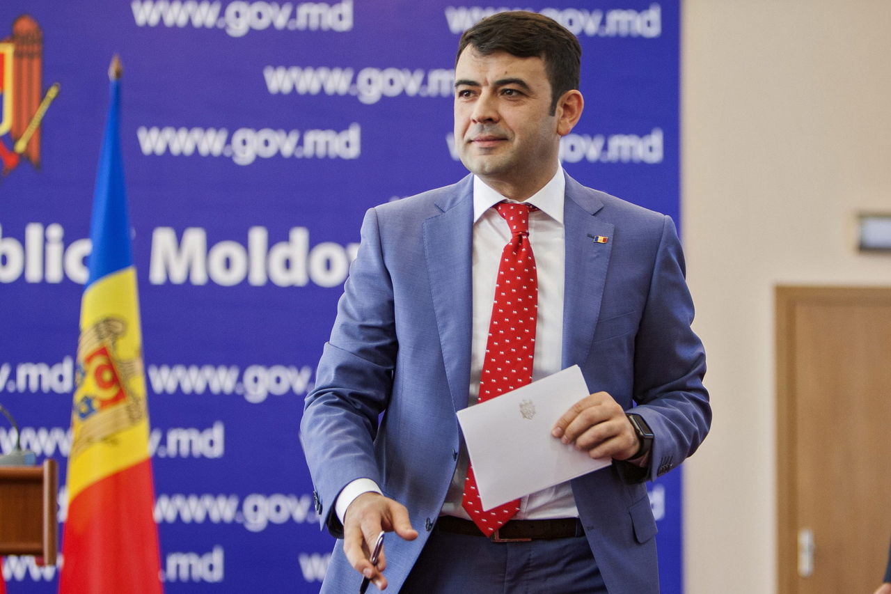 Gaburici, la Ministerul Economiei: Nu voi tolera schemele sure. Foto: gov.md