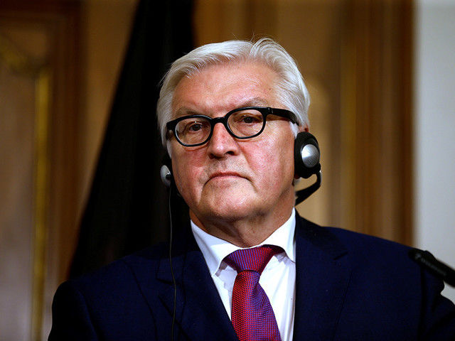 Глава МИД Германии Франк-Вальтер Штайнмайер.
