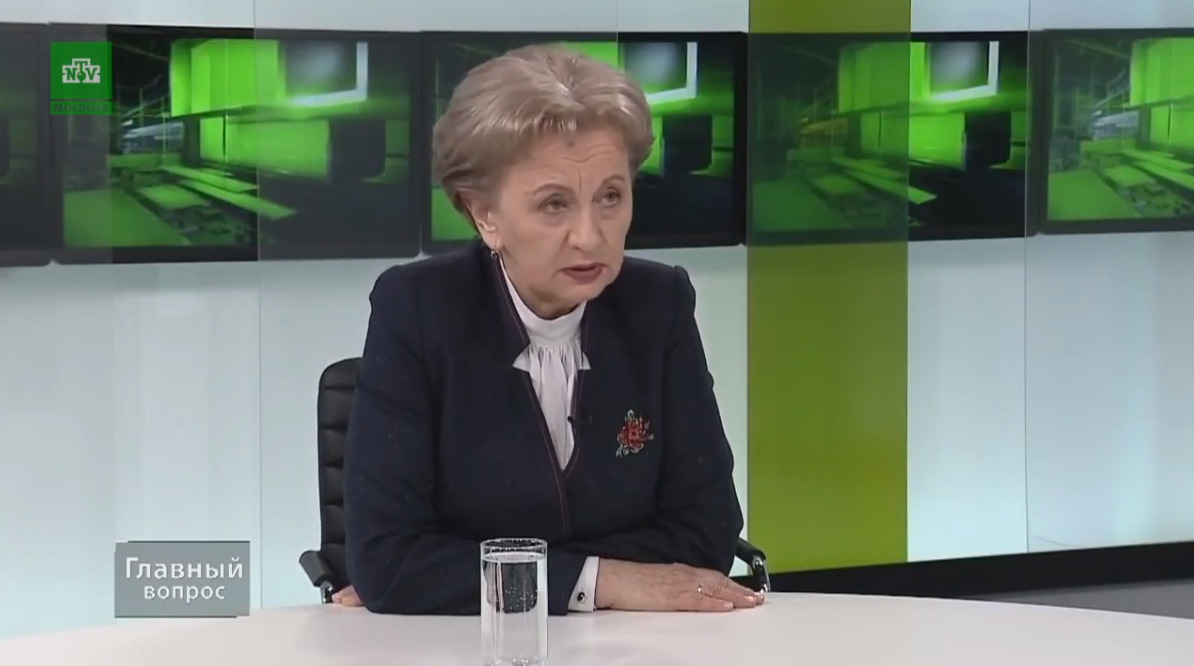 Спикер парламента Молдовы Зинаида Гречаный.