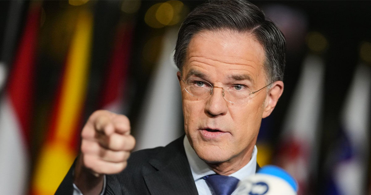 Rutte: Putin crede că ne va depăși. Se înșeală.