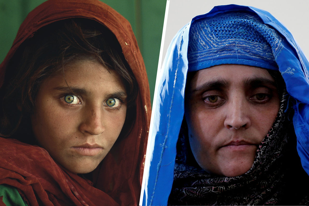 Афганской девочке с обложки National Geographic дали убежище в Италии.