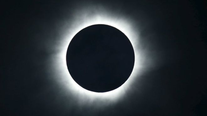 Затмение было лучше всего видно в западной части Индонезии.