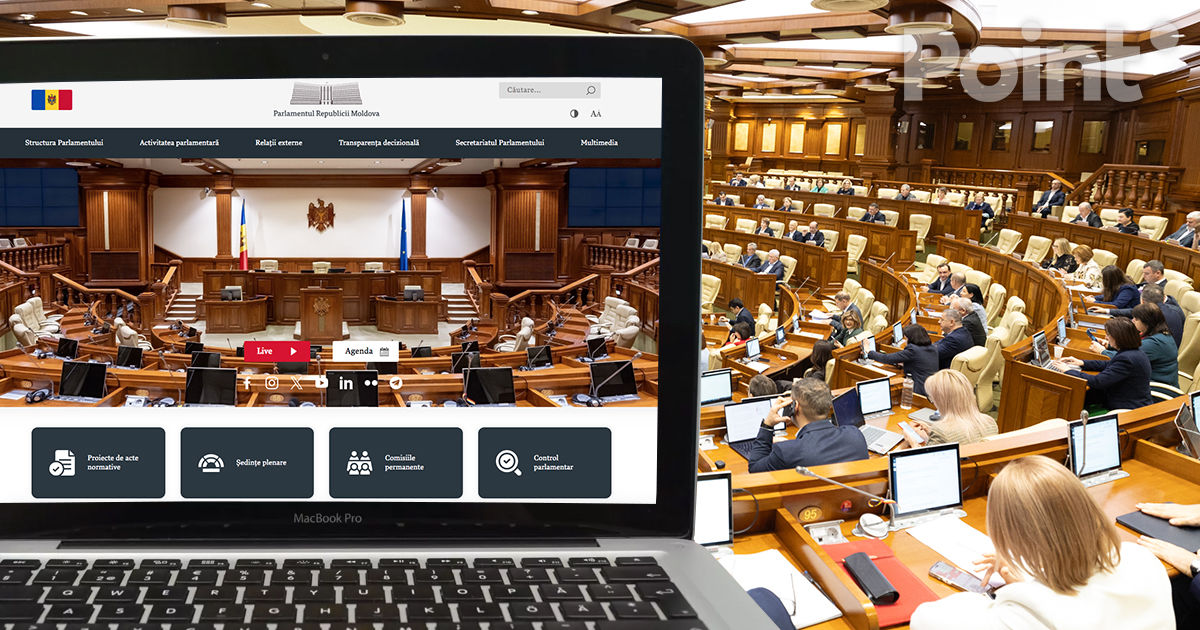 Parlamentul are un site nou: Face parte din sistemul informațional e-Parlament.
