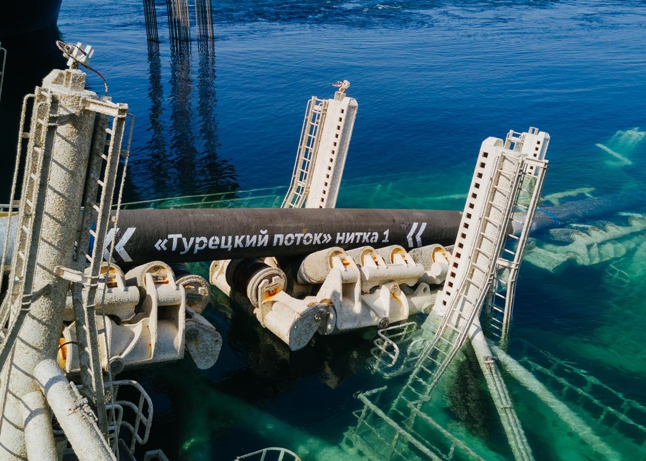 Загрузка "Турецкого потока" за год выросла в 2,2 раза, для Европы - в 2,5 раза.