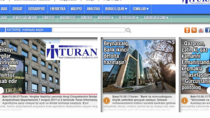 Singura agenție de presă independentă din Azerbaidjan își suspendă activitatea.