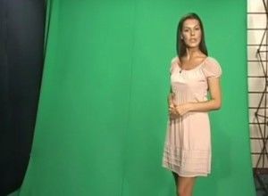 Cândva Alina Zotea visa la o cariera la televiziune.