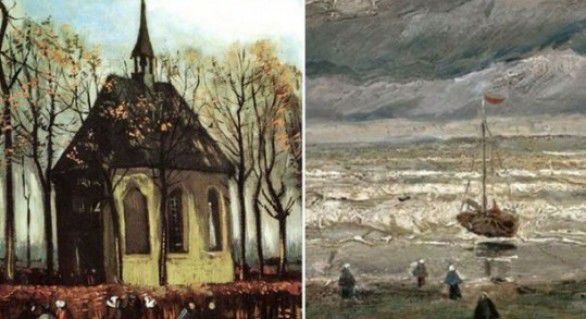 Tablourile, de mici dimensiuni, au fost furate, în 2002, de Mafia italiană din Muzeul Van Gogh din Amsterdam. 