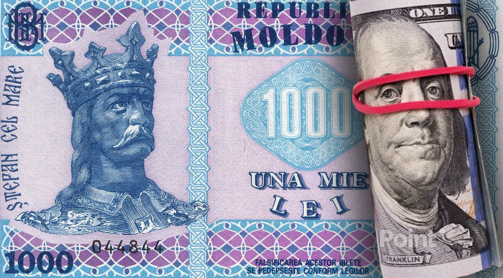Salariul mediu în Moldova este de 13 ori mai mic decât în ​​SUA.
