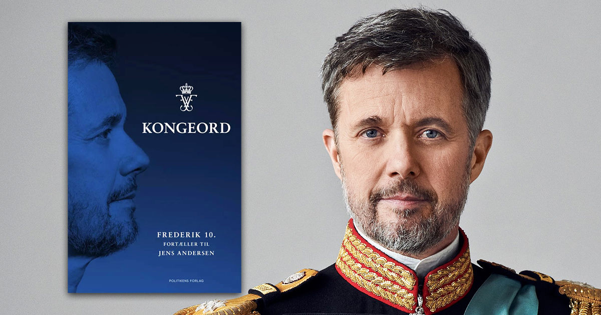 Новый король Дании на третий день правления опубликовал книгу "Слово короля". Коллаж: Point.md