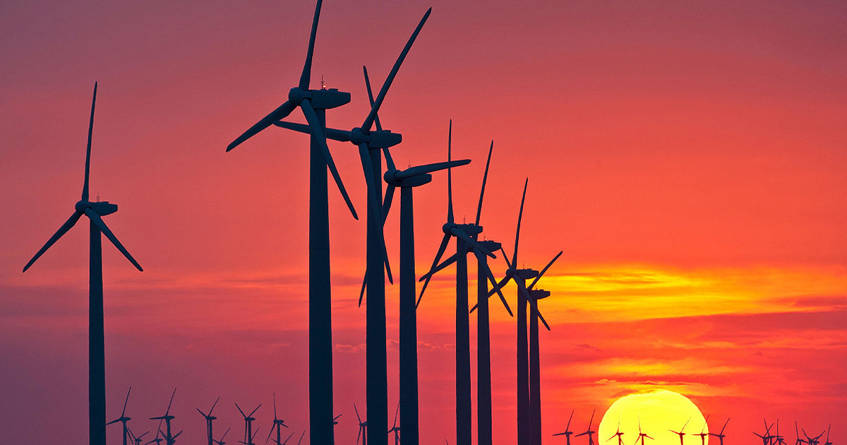 Energia eoliană a depăşit pentru prima dată centralele pe gaz în Marea Britanie.