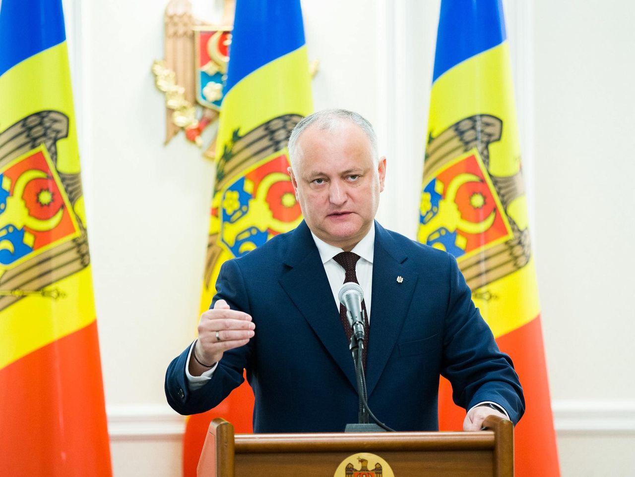 Президент Республики Молдова Игорь Додон. 