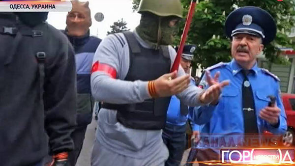 Дмитрий Фучеджи 2 мая 2014 года в Одессе.