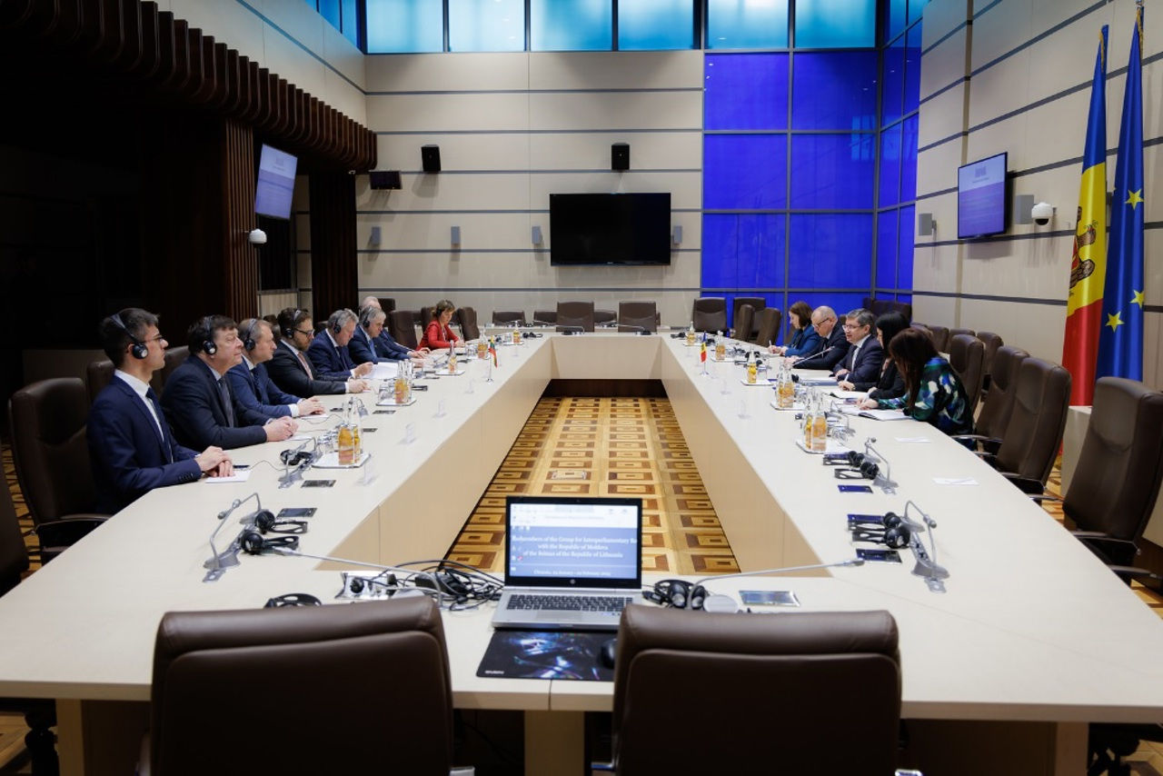 Парламентскую повестку дня на 2024 год обсудил Игорь Гросу с делегацией литовских депутатов.