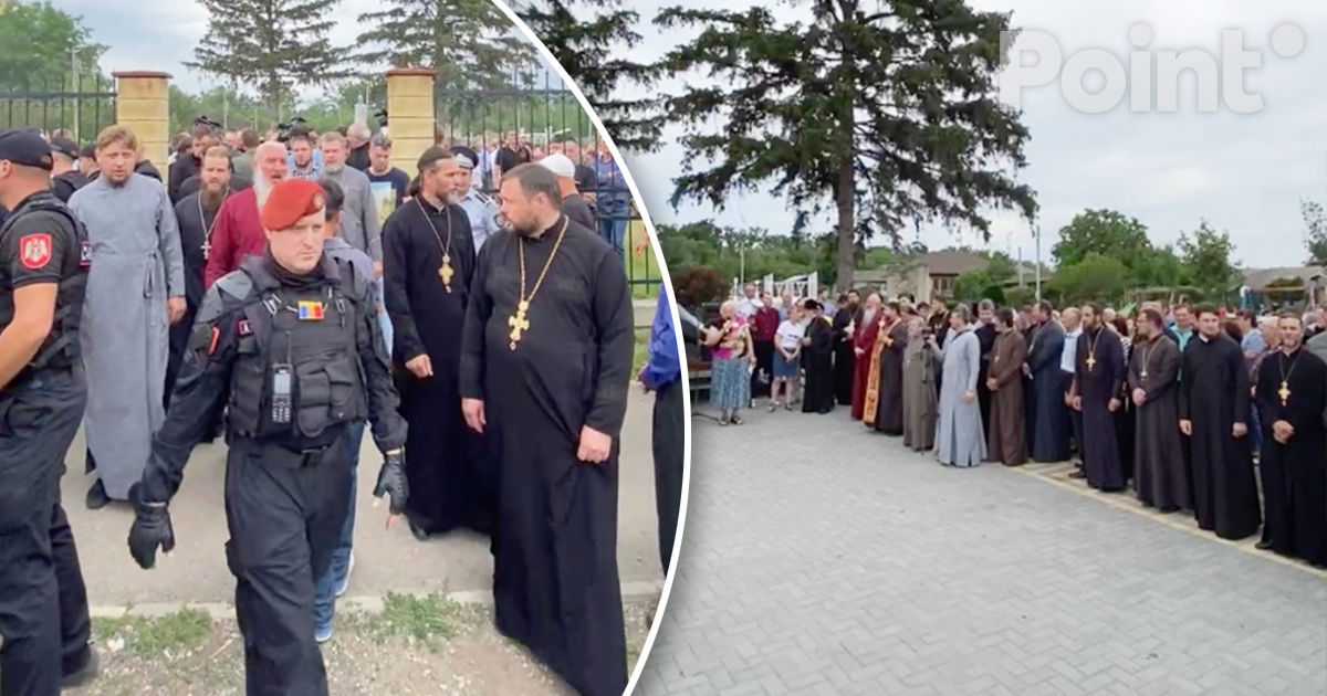 Жители Реуцела поддержали священника, ушедшего в Бессарабскую митрополию.