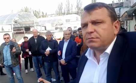 Кандидат на пост мэра столицы Андрей Нэстасе.