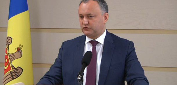 Dodon, susține că moțiunea de cenzură împotriva Guvernului Filip urmează să fie înregistrată nu mai târziu de 10-11 mai, imediat după sărbătorile de Paști.