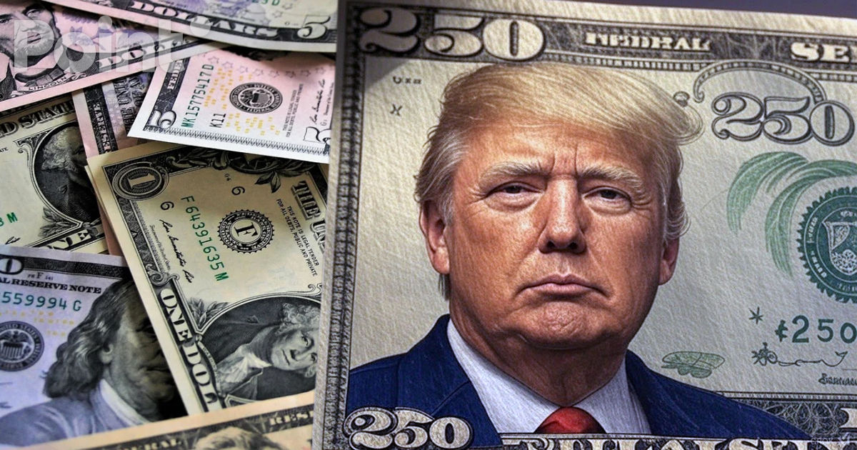 Un congresman propune introducerea unei bancnote de 250 de dolari cu portretul lui Trump pe ea.