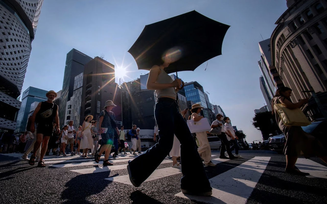 Japonia a înregistrat pentru prima dată o temperatură de 41,8°C la umbră.