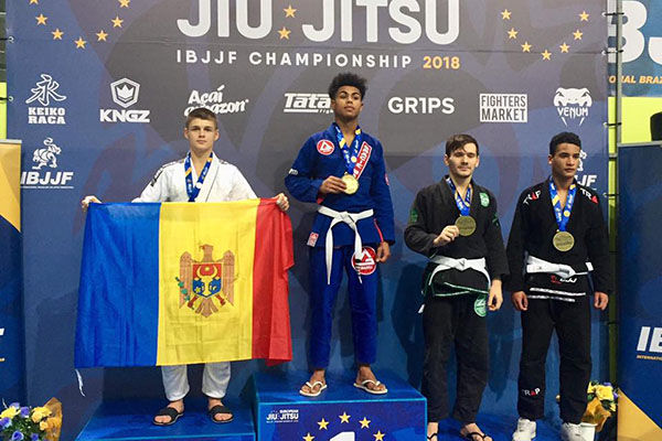 Moldova a luat trei medalii la Campionatul European de Jiu-jitsu