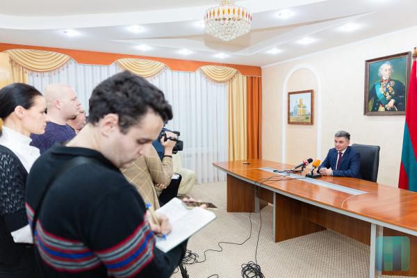 Лидер Приднестровья Вадим Красносельский.