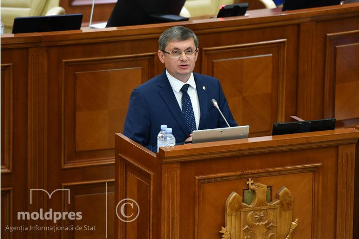 Председатель парламента Игорь Гросу.
