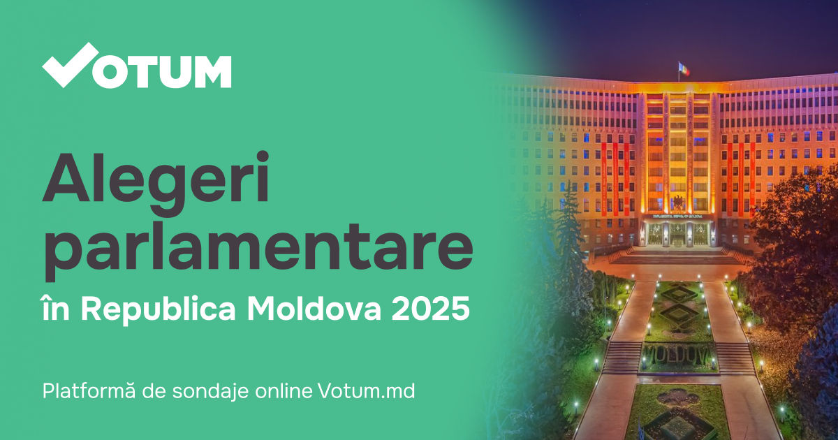 Votum.md: Alege online componența noului Parlament din R. Moldova.