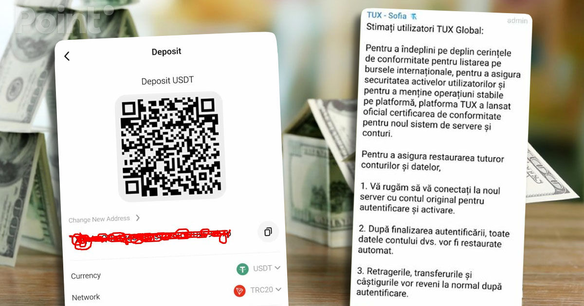 TUX continuă să-i păcălească pe moldoveni după prăbușirea piramidei.