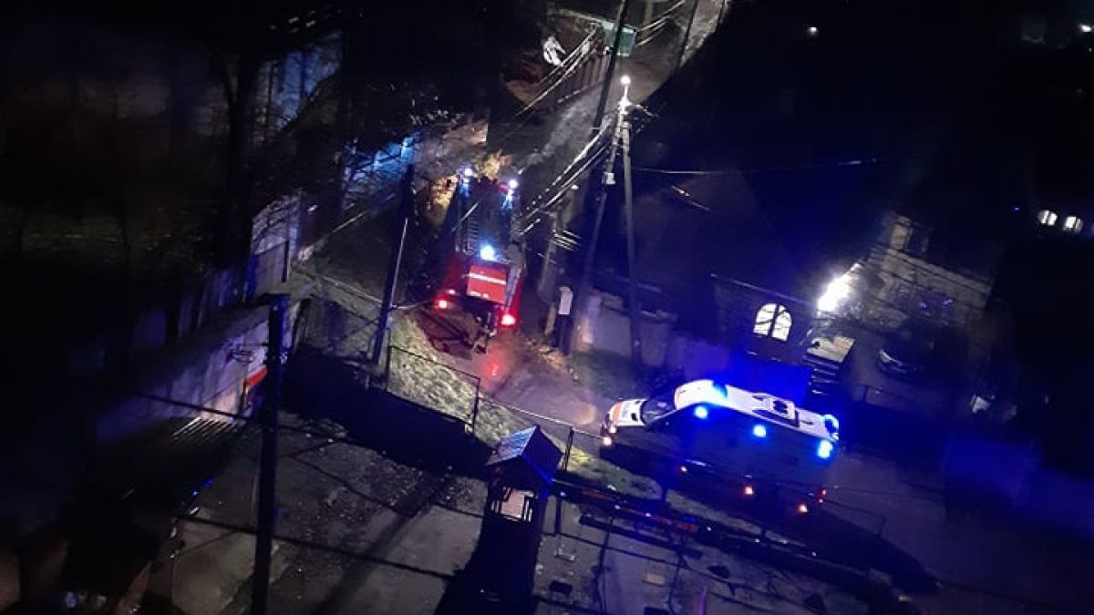 В Страшенах произошел пожар в заброшенном доме.