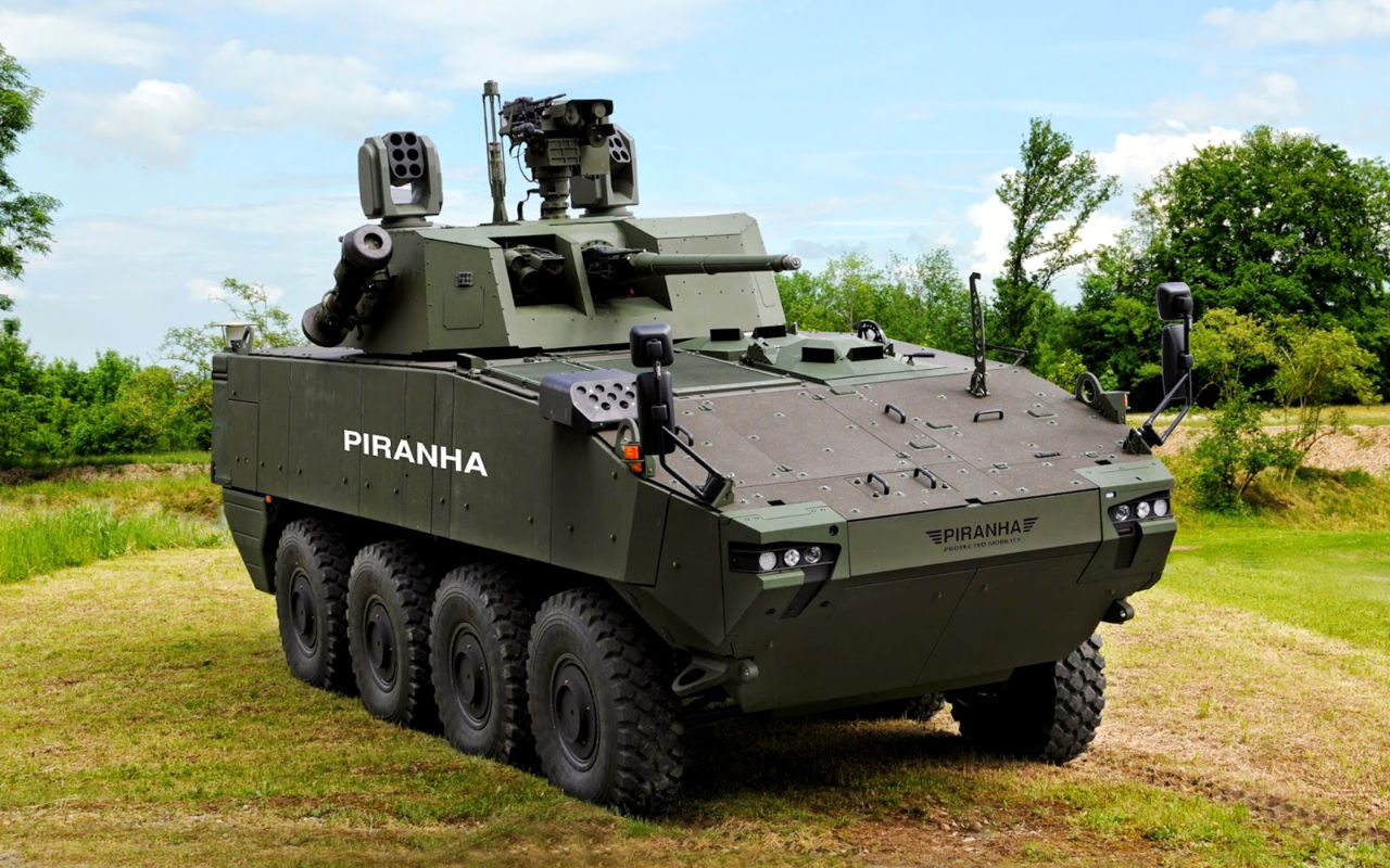 Дания передаст Украине БТР Piranha III, тяжелые минометы и снаряды к ним.